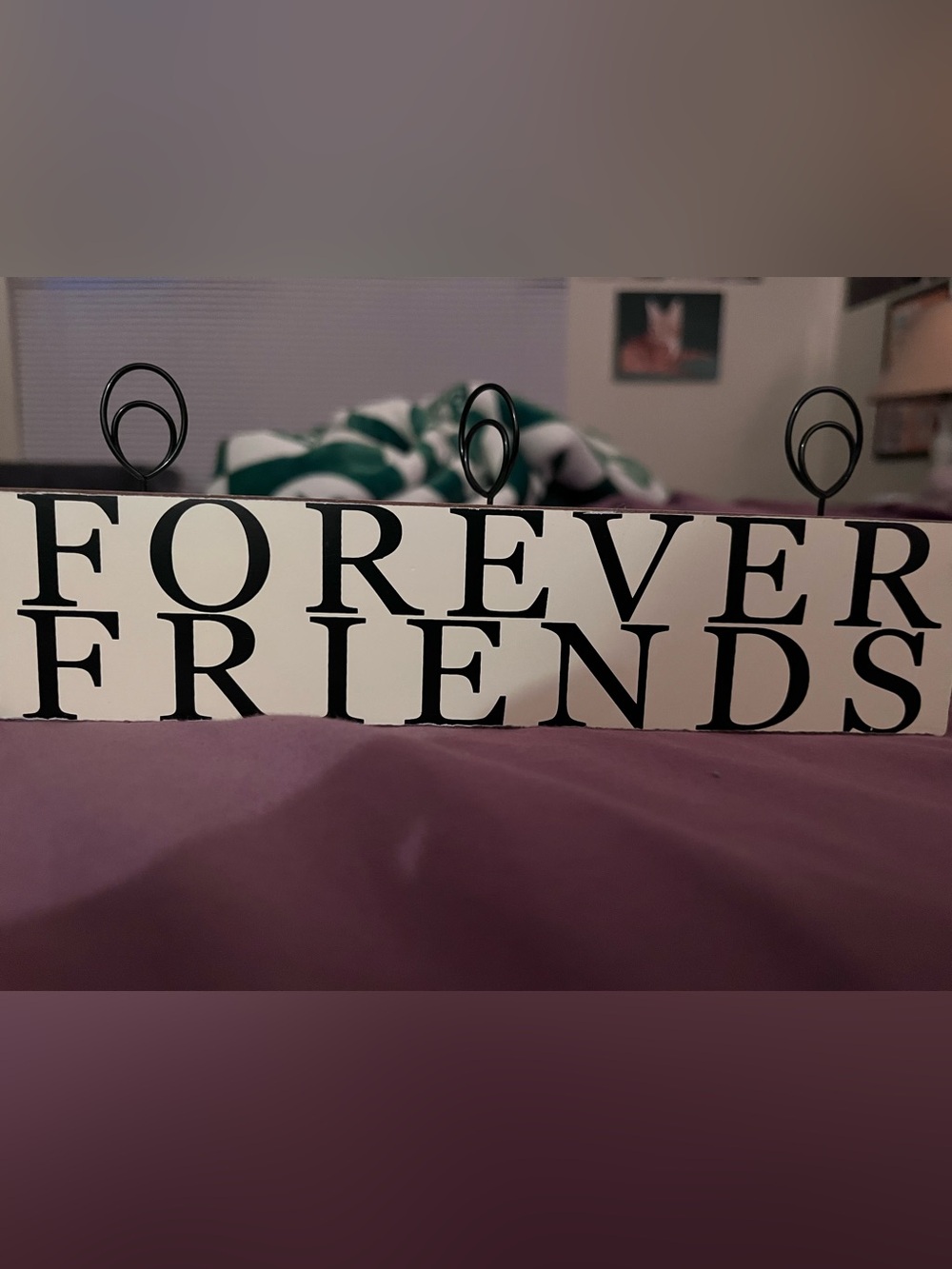 “Forever Friends” 3 Photo Holder Stand